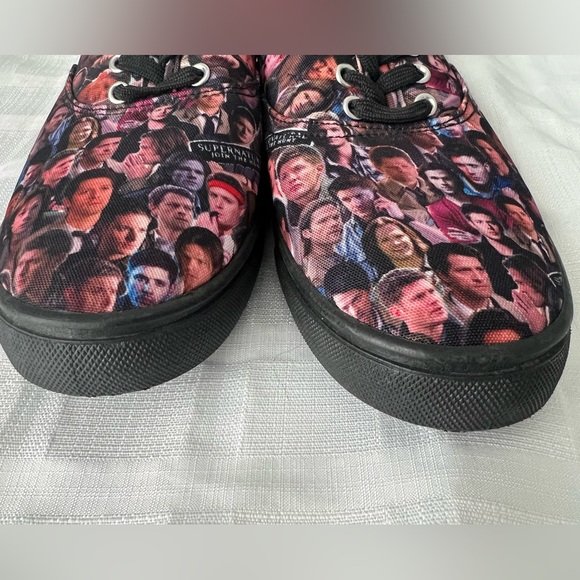 SUPERNATURAL JOIN THE HUNT Sam and Dean Woman's Sz 7 Lace Up Sneakers Shoes - Picture 4 of 8